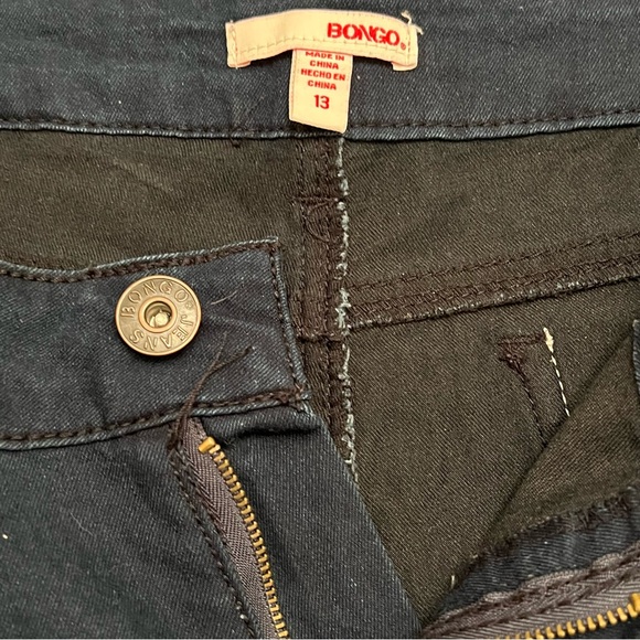 Bongo Dark Wash Stretchy Denim Jeans - Picture 7 of 9